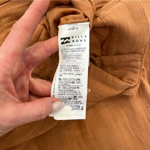 Billabong Tailer Made Wide-Leg Pants - Picture 13 of 13